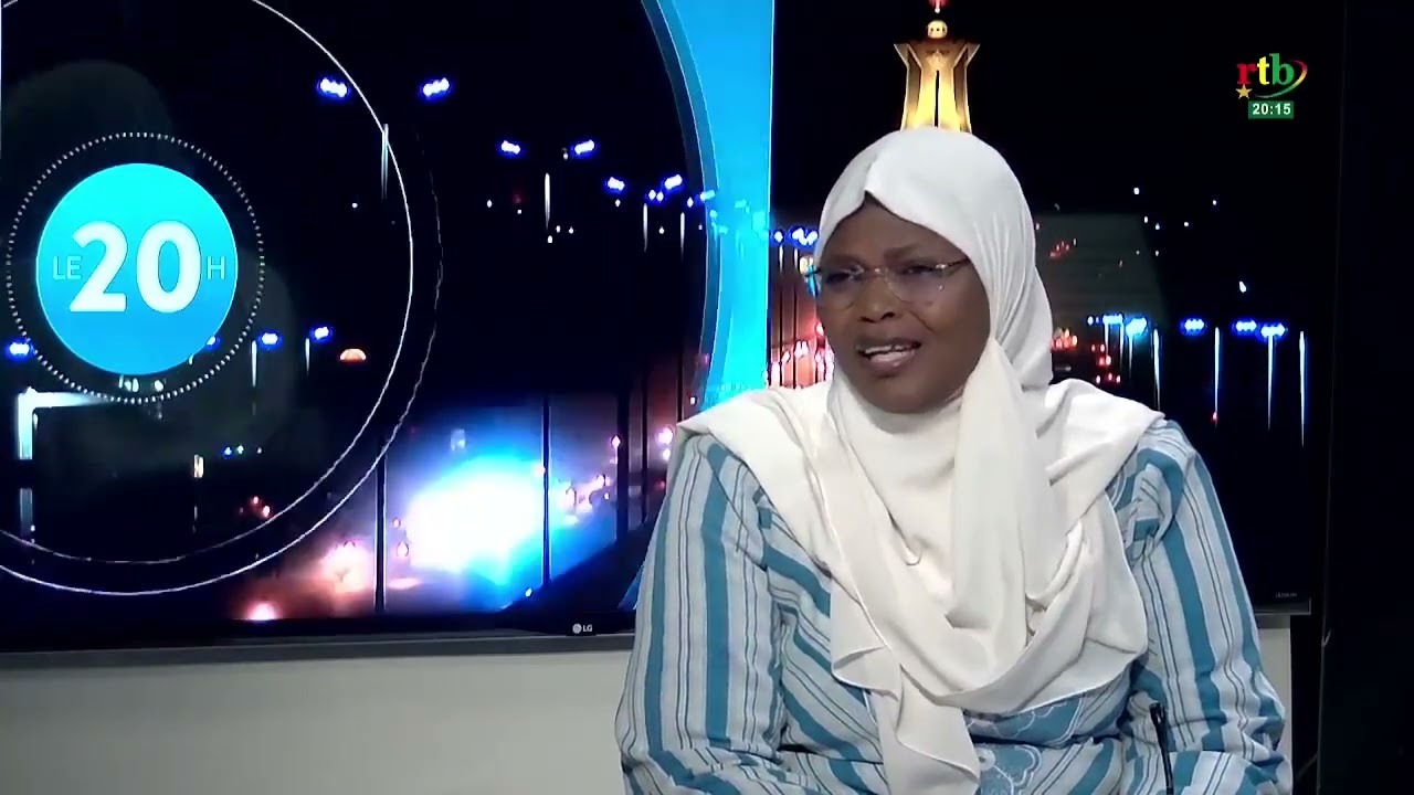 La Ministre de la Transition digitale, Dr Aminata Zerbo/Sabané, Invitée du JT de 20H,