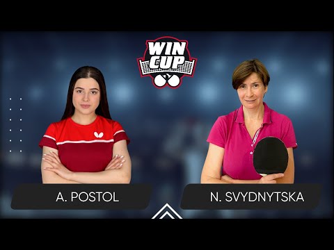 08:15 Anastasiia Postol  - Nataliia Svydnytska 18.12.2024 WINCUP MASTER. TABLE 2