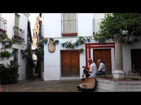 Sevillanas rocieras en la calleja de las flores