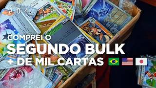 Comprei Meu 2º BULK de Pokémon! +1000 Cartas em PT-BR, Inglês e Japonês 🔥💰