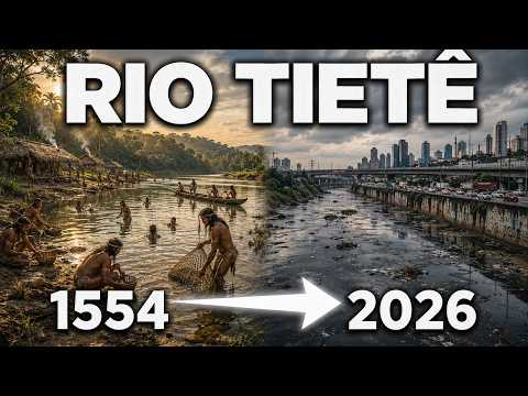A História do Rio Tietê (1554–2026) — Do Rio Vivo que Movia São Paulo ao Gigante Poluído de Hoje