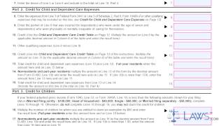Form D 400TC Individual Income Tax Return