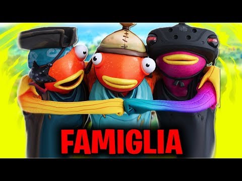 PESCE SECCO VA A TROVARE LA SUA FAMIGLIA ! ( Fortnite Doppiaggio ITA )