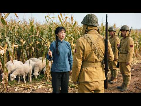 日軍瘋狂追向村姑，沒想到下一秒，竟被一個傷兵全部反殺！