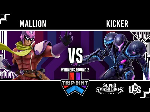 Tripoint Smash 143  -  Winners Round 2  -  MALLION(Captain Falcon) Vs. Kicker(Dark Samus)