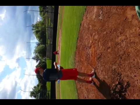 Lukas Holub Pitching