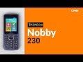 Мобильный телефон Nobby 230 синий - Видео