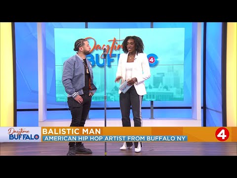 Daytime Buffalo: Local rapper 'Balistic Man' performs