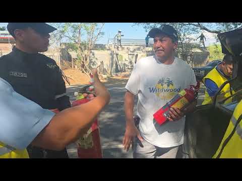 CODESEVI llevo a cabo control vehicular en el distrito de San Carlos, Morazán.