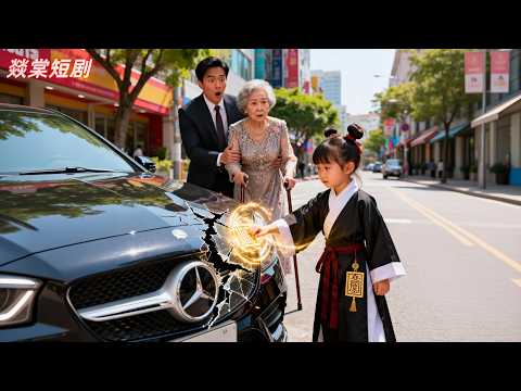 5yo homeless girl saved old lady,not expect taken back to rich family be treated like princess