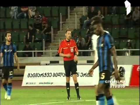 FC Zestafoni 3-3 Club Bruge 18.08.2011 / Reffere Harald Lechner ERRORS