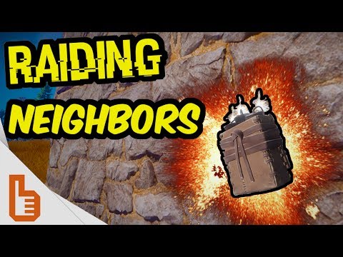RAIDING OUR NEIGHBORS | Rust Raid Cam