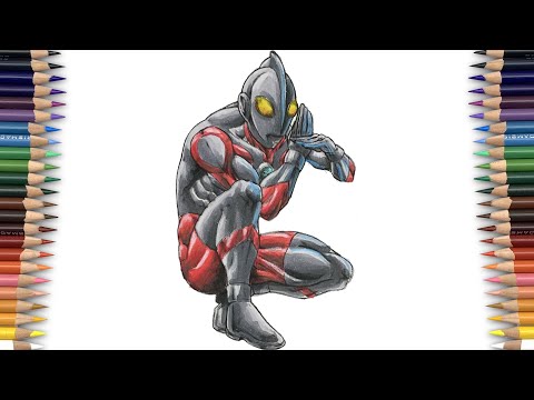 ULTRAMAN Coloring Page The Rise of Ultraman | California - Top Floor [NCS Release]