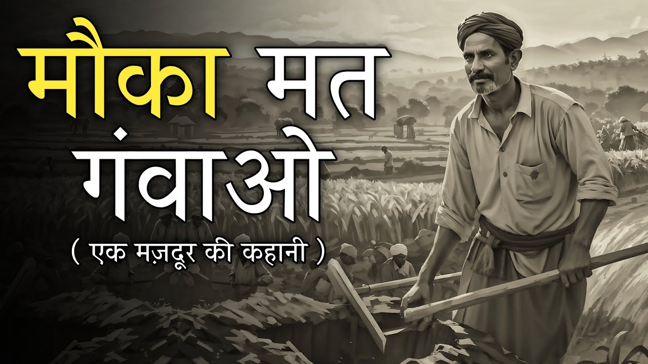Motivational Story - मोक़ा मत गवाओ | एक मज़दूर की कहानी | Motivational story of diamond | Sky Story