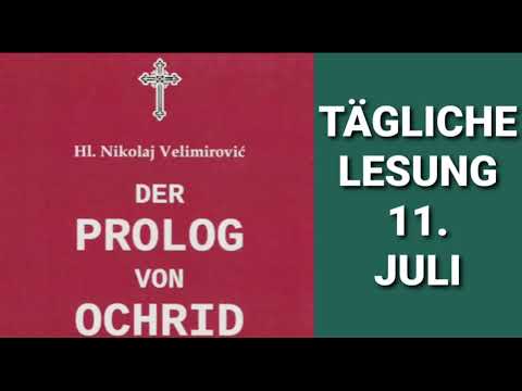 Der Prolog von Ohrid vom 11. (24.) Juli