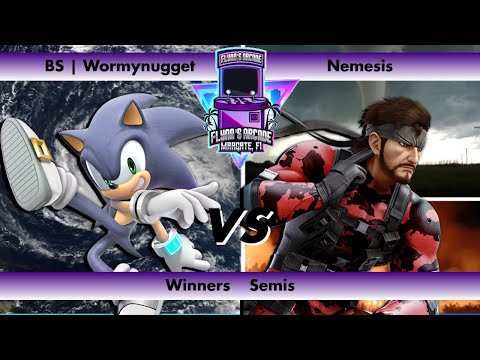 Flynn's Arcade 084 Winners Semis - BS | Wormynugget (Sonic) vs Nemesis (Snake) SSBU Tournament 2023
