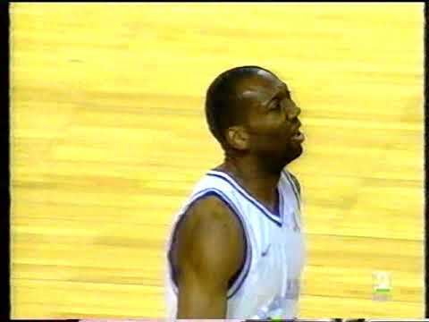 Liga ACB Temporada 1997-1998. Real Madrid vs Pamesa Valencia. 8 Febrero 1998.