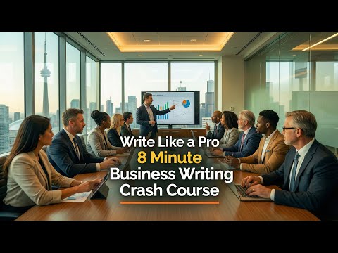 Write Like a Pro 8 Minute Business Writing Crash Course!!! - #writing