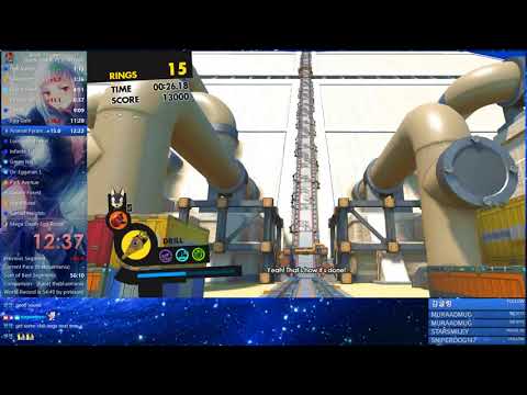 Sonic Forces any% speedrun - 58:55 RTA