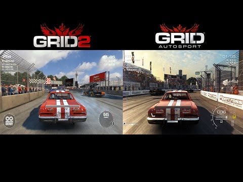 GRID 2 vs GRID Autosport Comparison - Demolition Derby