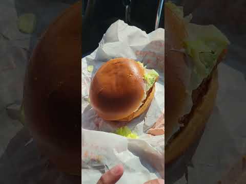 Delicious Fish Sandwich Burger King #shorts
