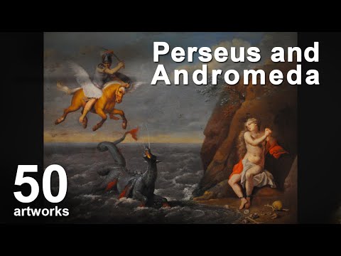 Perseus and Andromeda. Mythological paintings. 50 Artworks Slideshow