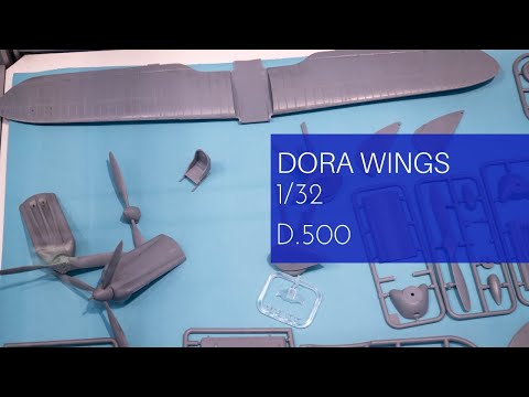 Dora Wings 1/32 Dewoitine D.500 (DW32001) Review on Spielwarenmesse 2020