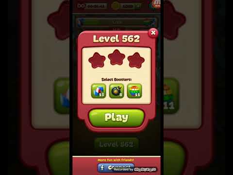 Toon Blast Level 562