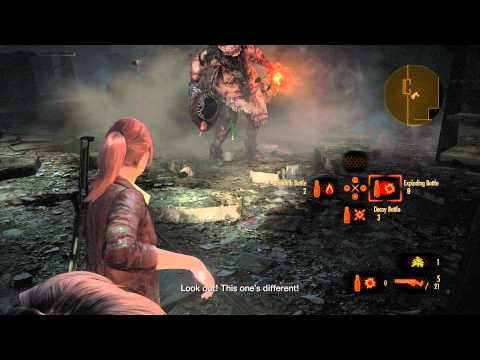 Resident Evil Revelations 2 [EPISODE 2 | INVISIBLE MODE] [FIRE BOSS - Claire's Campaign]