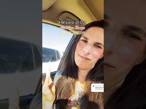 Wizard of Oz audition songs [Role of Dorothy Gale] #auditions #wizardofoz #musicals