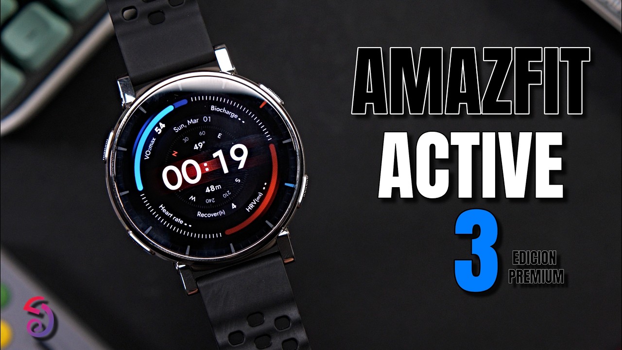 Amazfit Active 3 Premium ⌚ Lo tiene todo por 169€ ¡Es un relojazo! | Unboxing & P. Impresiones