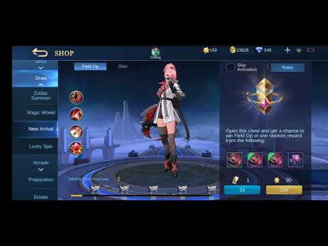 Wow! I got Hanabi's Field Op for free in New Arrival draw!