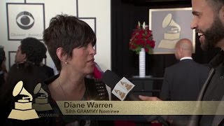 Diane Warren | Red Carpet | 58th GRAMMYs