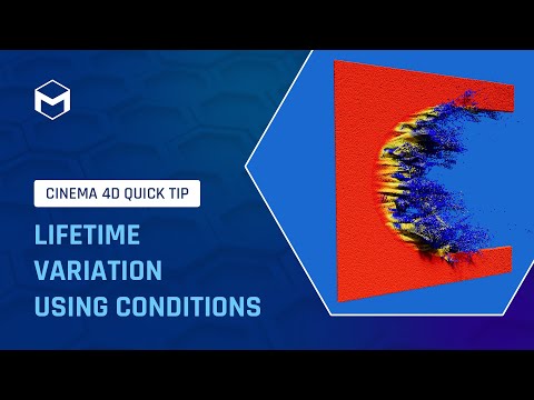 #C4DQuickTip 136: Lifetime Variation using Conditions in Cinema 4D