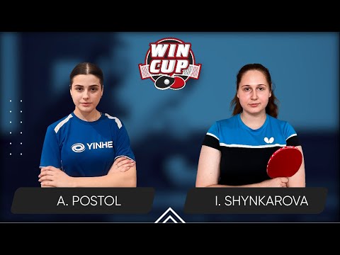 07:00 Anastasiia Postol - Iryna Shynkarova West 1 WIN CUP 19.12.2023 | TABLE TENNIS WINCUP