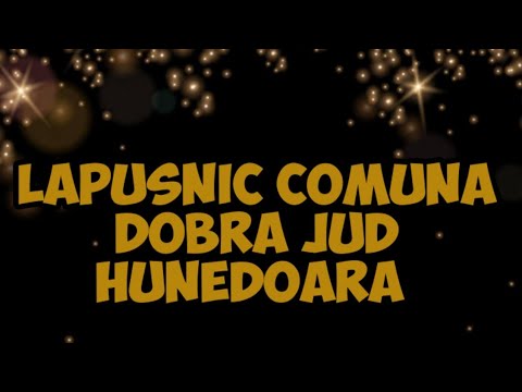 Lapusnic comuna dobra jud. Hunedoara (e673)