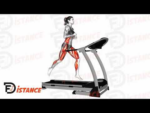 Exercice Course sur tapis roulant