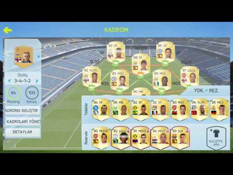 FİFA 15 ULTİMATE TEAM MOBİL OYUN (İLK İZLENİM)