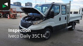 IVECO Daily 35C14 Kipper Dubbel Cabine Dubbellucht 3,5t Trekhaak Airco dump truck < 3.5t for sale - Image 4 | Autoline IVECO Daily 35C14 Kipper Dubbel Cabine Dubbellucht 3,5t Trekhaak Airco dump truck < 3.5t | Image 4 - Autoline