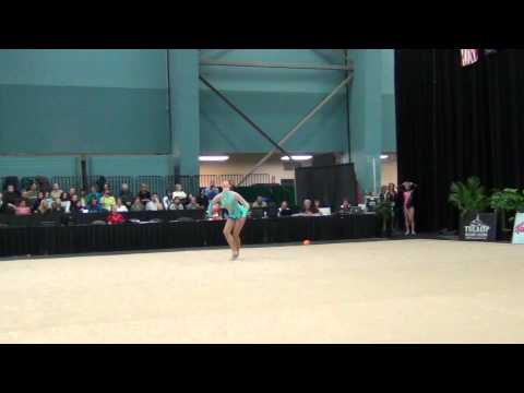 Maria Kitkarska - Ball Finals - 2012 Kellogg's Pacific Rim Championships