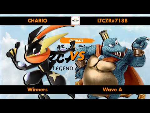 NorCal Ultimate Arcadian 2023 - Wave A - Chario (Greninja) vs LtCzr#7188 (King K. Rool)