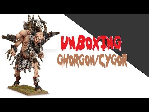 Unboxing Beastmen Ghorgon/Cygor