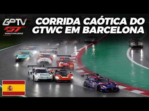 QUE CORRIDA FOI ESSA?! CAOS NA CHUVA EM BARCELONA | GTWC EUROPA 2026