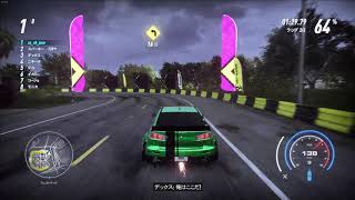 NFS Heat  RUN#16 サーキット　ヌーブアラウンド