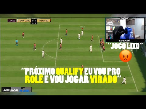 FIFENZO É ELIMINADO DO QUALIFY E QUEBRA TUDO! | FIFA 22