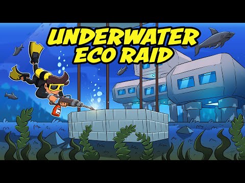 UNDERWATER ECO RAID to Claim my Base Location in Rust!