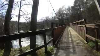 preview picture of video 'ACE - Cycle Route Survey - Callander to Strathyre, Trossachs'