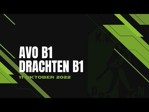 Bekerwedstrijd | AVO B1 - Drachten B1