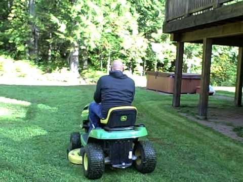 Riding the Mower (Video shot in 2011, not part of film that will premiere in spring of 2015)