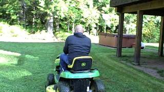 Riding the Mower (Video shot in 2011, not part of film that will premiere in spring of 2015)